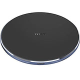 TOZO W1 Wireless Charger Thin Aviation Aluminum Computer Numerical Control Technology Fast Charging Pad Khaki (NO AC Adapter)
