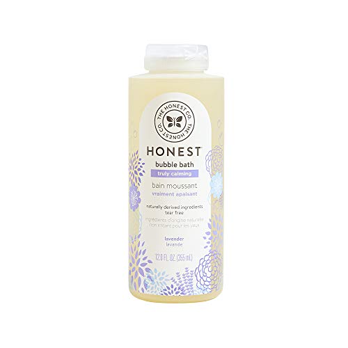 The Honest Company Truly Calming Lavender Bubble Bath Tear Free Kids Bubble Bath Naturally Derived Ingredients & Essential Oils Sulfate & Paraben Free Baby Bath 12 Fl. Oz