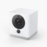 Wyze Cam 1080p HD Indoor WiFi Smart Home Camera with Night Vision, 2-Way Audio, Works with Alexa & the Google Assistant, White, 1-Pack