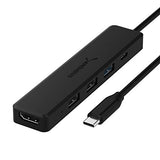 Sabrent 4-Port USB 2.0 Hub with Individual LED lit Power Switches (HB-UMLS)