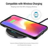 TOZO W1 Wireless Charger Thin Aviation Aluminum Computer Numerical Control Technology Fast Charging Pad Khaki (NO AC Adapter)