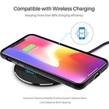 TOZO W1 Wireless Charger Thin Aviation Aluminum Computer Numerical Control Technology Fast Charging Pad Khaki (NO AC Adapter)