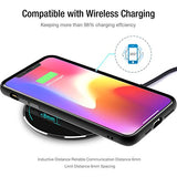TOZO W1 Wireless Charger Thin Aviation Aluminum Computer Numerical Control Technology Fast Charging Pad Khaki (NO AC Adapter)