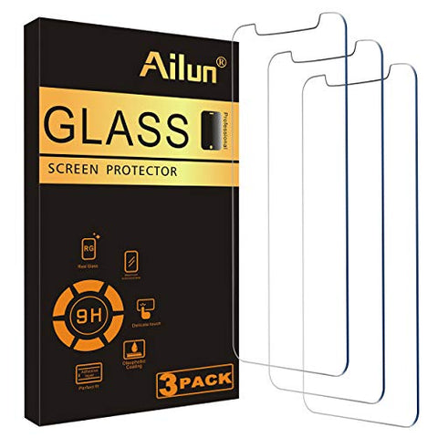 Ailun Screen Protector Compatible for iPhone XS, iPhone X, iPhone 11 Pro,3 Pack,5.8 Inch Display Case Friendly Tempered Glass