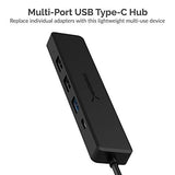 Sabrent 4-Port USB 2.0 Hub with Individual LED lit Power Switches (HB-UMLS)