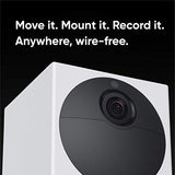 Wyze Cam 1080p HD Indoor WiFi Smart Home Camera with Night Vision, 2-Way Audio, Works with Alexa & the Google Assistant, White, 1-Pack