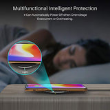 TOZO W1 Wireless Charger Thin Aviation Aluminum Computer Numerical Control Technology Fast Charging Pad Khaki (NO AC Adapter)