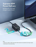 USB C Charger, RAVPower 65W 4-Port Desktop USB Charging Station with 2 USB C Ports + 2 USB A Ports for MacBook Pro/Air, Dell XPS 13, iPad Pro, iPhone 12 Mini Pro Max, Nintendo Switch, Galaxy and More