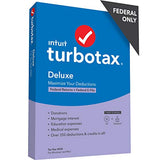 TurboTax Deluxe 2020 Desktop Tax Software, Federal and State Returns + Federal E-file [PC/Mac Disc]