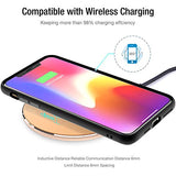 TOZO W1 Wireless Charger Thin Aviation Aluminum Computer Numerical Control Technology Fast Charging Pad Khaki (NO AC Adapter)