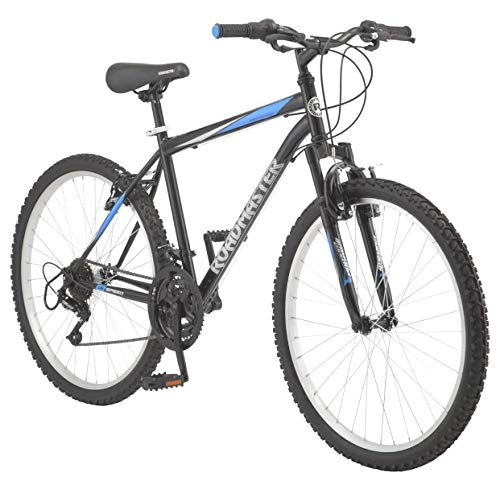 Roadmaster - 26 Inches Granite Peak Men's Mountain Bike, Black/Blue