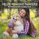 TropiClean Sweet Pea Tangle Remover Spray for Pets, 16oz - Detangler for Pets, Alcohol Free, Paraben Free, Dye Free, Made in the USA