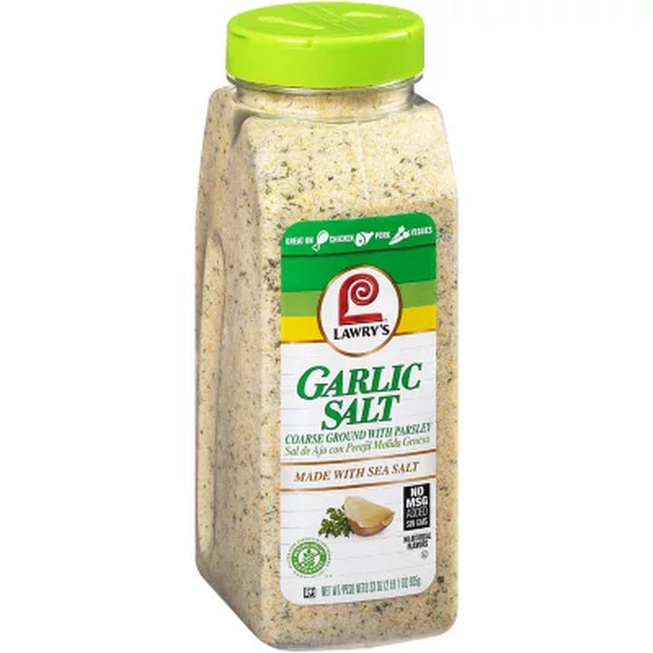 Lawry'S Coarse Ground Garlic Salt with Parsley (33 Oz.)