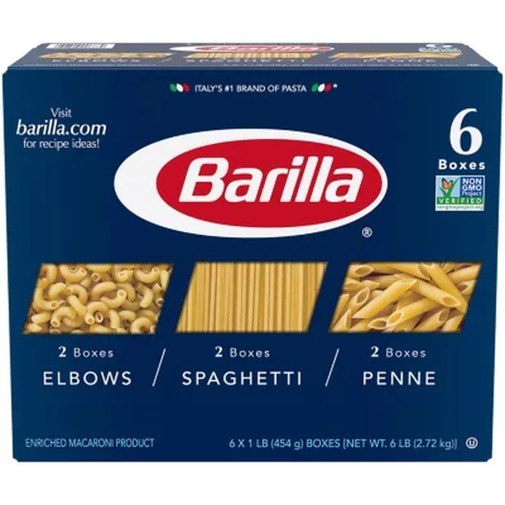 Barilla Pasta Variety Pack (16 Oz., 6 Pk.)