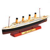 Scale Diecast France &Normandie &RMS Lusitania &RMS TITANNIC Steamship Cruise Ship Model Collection Kid Toys Gift