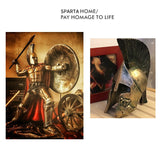 Ancient Rome Ornament Retro Spartan Character Model