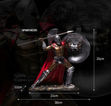 Ancient Rome Ornament Retro Spartan Character Model