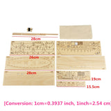 Sailboat Model 380x130x270mm DIY Ship Assembly Model Kits Classical Handmade Wooden Sailing Boats