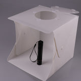 6 Backdrops Mini Folding Light Box Photography Photo Studio Box With Dual LED Strip Lights For Small Articles Photographys