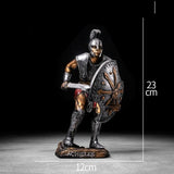Ancient Rome Ornament Retro Spartan Character Model