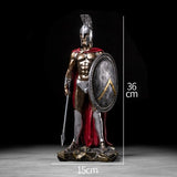 Ancient Rome Ornament Retro Spartan Character Model