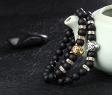 Natural Stone Beads Men Bracelets.