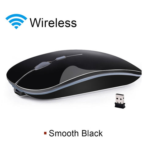 Wireless and Bluetooth Mouse for Computer Rechargeable.