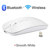 Wireless and Bluetooth Mouse for Computer Rechargeable.