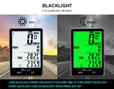 WEST BIKING Waterproof Bicycle Computer With Backlight Wireless Wired Bicycle Computer Bike Speedometer Odometer Bike Stopwatch