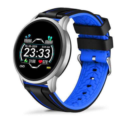 Smart Watch Men Heart Rate Blood Pressure Information Reminder Sport Waterproof Smart Watch for Android IOS Phone