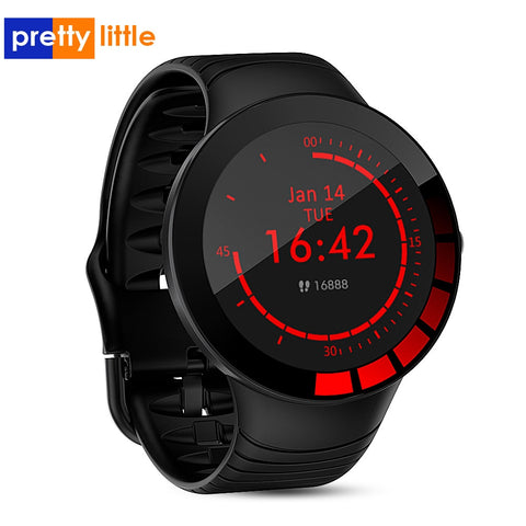 E3 Sports Smart Watch Men IP68 Waterproof Full Touch Screen Silicone Strap for Android IOS Phone Fitness Tracker