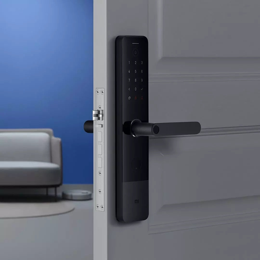 Smart Door Lock E Fingerprint Password Bluetooth Unlock Detect Alarm