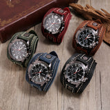 Jessingshow Men Watch Luxury Wristwatch Quartz Wristwatches Fashion Blue Glass Punk Style