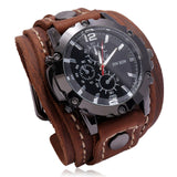 Jessingshow Men Watch Luxury Wristwatch Quartz Wristwatches Fashion Blue Glass Punk Style