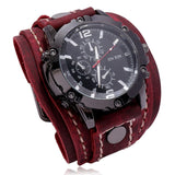 Jessingshow Men Watch Luxury Wristwatch Quartz Wristwatches Fashion Blue Glass Punk Style
