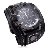 Jessingshow Men Watch Luxury Wristwatch Quartz Wristwatches Fashion Blue Glass Punk Style