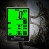 WEST BIKING Waterproof Bicycle Computer With Backlight Wireless Wired Bicycle Computer Bike Speedometer Odometer Bike Stopwatch