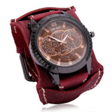 Jessingshow Men Watch Luxury Wristwatch Quartz Wristwatches Fashion Blue Glass Punk Style