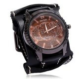 Jessingshow Men Watch Luxury Wristwatch Quartz Wristwatches Fashion Blue Glass Punk Style