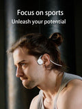 Wireless Earphone Bone Conduction Bluetooth Stereo Waterproof Earphone Audio Mp3 with Music Microphone