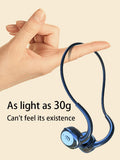 Wireless Earphone Bone Conduction Bluetooth Stereo Waterproof Earphone Audio Mp3 with Music Microphone