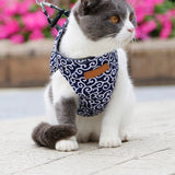 Pet Dog Cat Vest Outdoor Travel Harness Leash Set for Puppy Cat Rabbit Floral Pattern Kitten Walking Harnesses Pet Cat Products