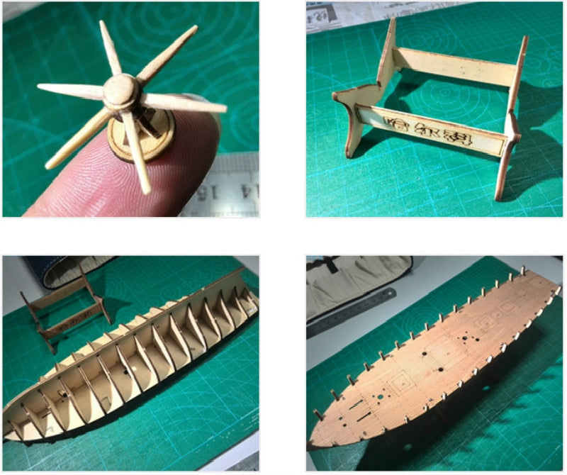 Wooden Assembly Sailing Ship Model 3D Designer Classic Sailing Boat Laser Cutting Process
