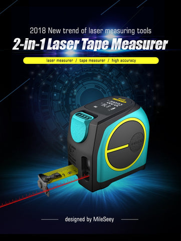 Digital Laser Measure with LCD Display Measuring tape Laser Rangefinder Measuring tools