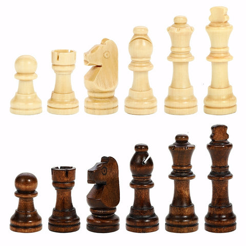 Magnetic Chess Game New  Solid Wood Folding High Quality Chess Board Games Panel Wooden Printing  Profesional Entertainment