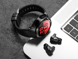 Smart Watch TWS Bluetooth Earphone 2In1 Heart Rate Blood Pressure Monitor for Android IOS