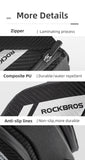 ROCKBROS 1.5L Bicycle Bag Water Repellent Durable Reflective MTB Road Bike With Water Bottle Pocket Bike Bag Accessories