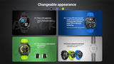 Smartwatch GPS M5S with SIM card Compass Barometer Altitude for Android IOS