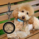 Personalized Dog ID Tag Engraved Pet Dog Tags Collar Accessories Custom Puppy Cat Name Tags For Dogs Necklaces Pendants