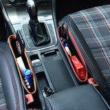 Seat Gap PU Case Storage Bag Car Organizer Artificial Leather Car Seats Gap Bag Car Accessories High Quality Storage Bag